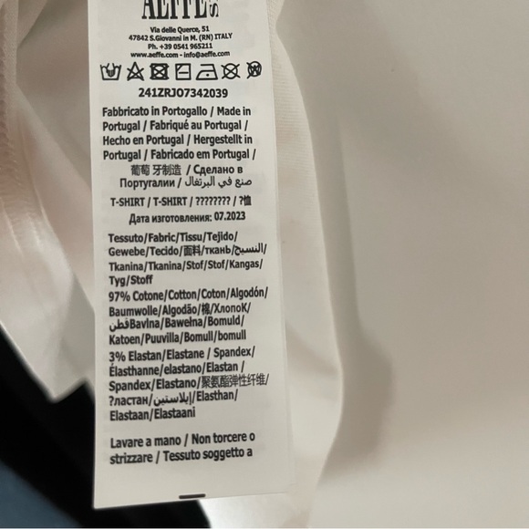 Moschino White T-Shirt for Men - Picture 6 of 7